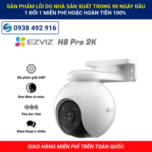Camera Wifi Ezviz CS-H8 2K (3.0MP) Color