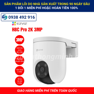 Camera Wifi Ezviz CS-H8C 2K (3.0MP) Pro Color